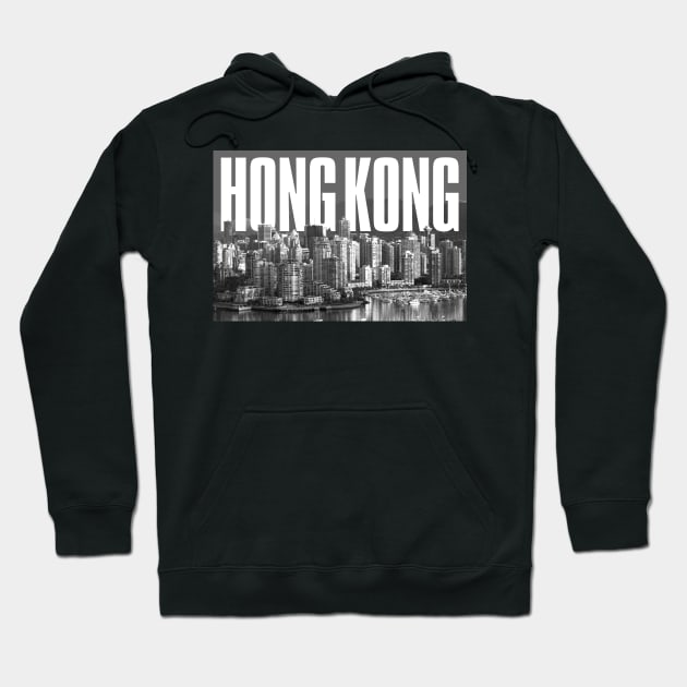 Hong Kong Cityscape Hoodie by PLAYDIGITAL2020